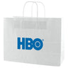 White Kraft - Shopping Bag - 16 x 6 x 12"