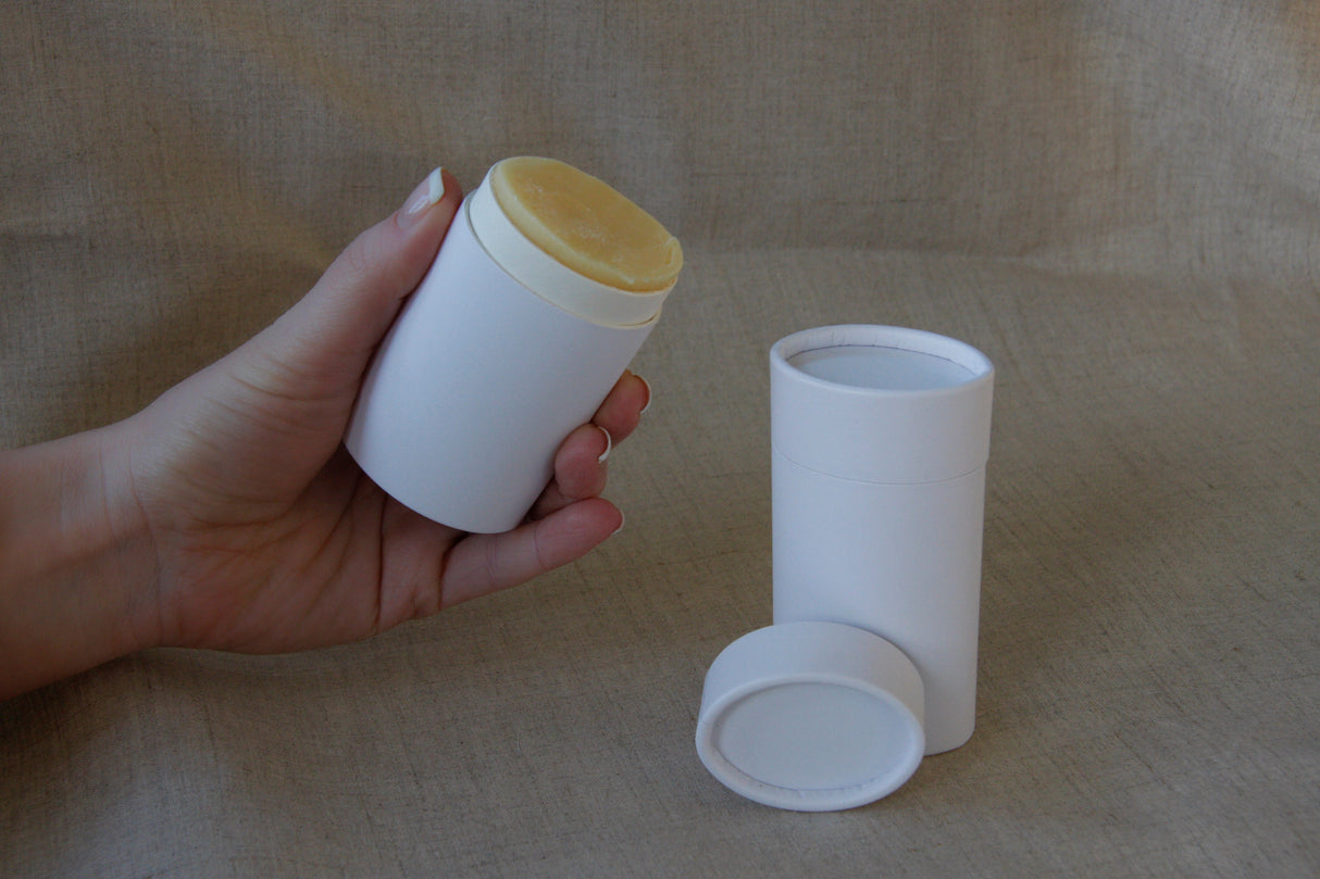 2.5 ounce / 70 g Oval Push-up Cosmetic Container