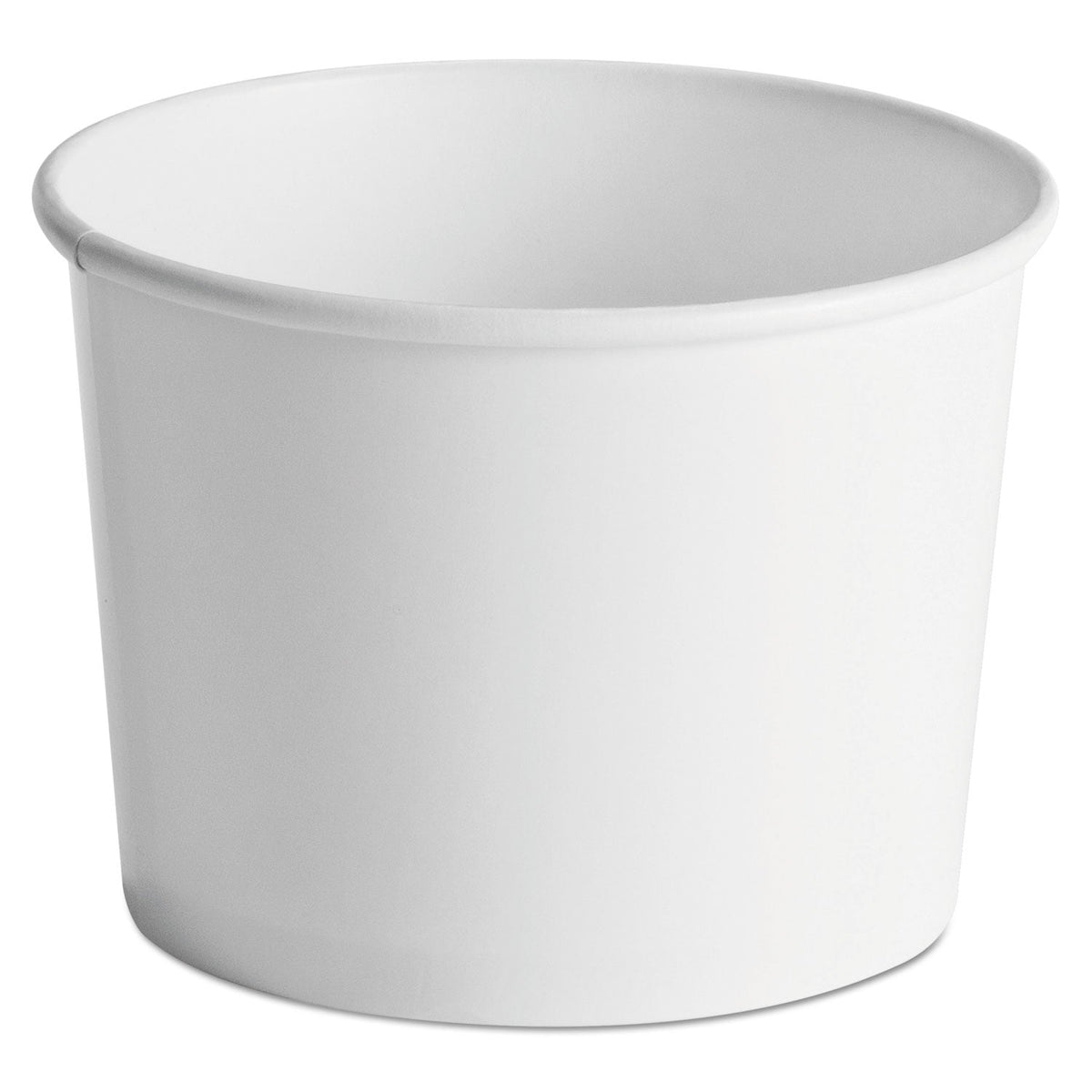 Chinet Paper Food Containers, 64 oz, White, 25/Pack, 10 Packs/Carton