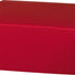 Red Lid - Gift Box Lid - 4 x 4 x 1-1/2"