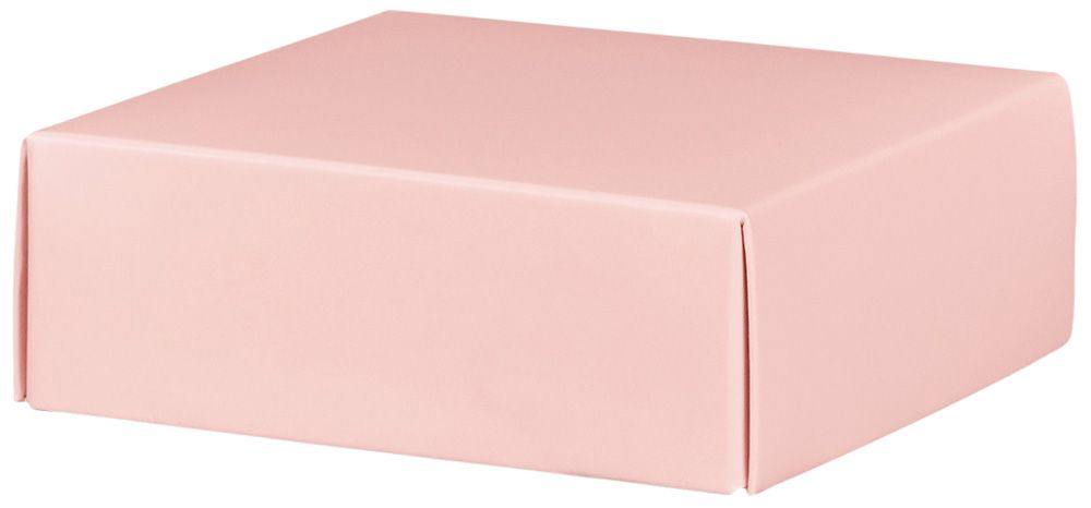 Blush Light Pink Gift Boxes - Sizes: 4 x 4 x 3-1/2