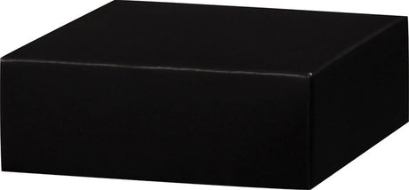 Black Lid - Gift Box Lid - 4 x 4 x 1-1/2"
