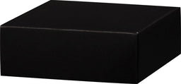 Black Lid - Gift Box Lid - 4 x 4 x 1-1/2"