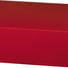 Red Lid - Gift Box Lid - 6 x 6 x 1-1/2"