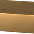 Gold Metallic Lid - Gift Box Lid - 6 x 6 x 1-1/2"