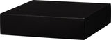 Black Lid - Gift Box Lid - 6 x 6 x 1-1/2"