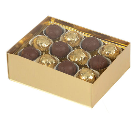 Dusty Gold - Macaron Box Base - Base (2 Layer - 24 Pc.) 6-3/8 x 4-3/4 x 2"