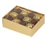 Dusty Gold - Candy Box Base - Base (2 Layer - 24 Pc.) 6-3/8 x 4-3/4 x 2"