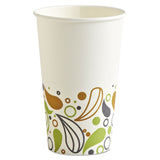 Boardwalk Deerfield Printed Paper Hot Cups, 16 oz, 50 Cups/Sleeve, 20 Sleeves/Carton