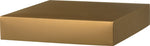 Gold Metallic Lid - Gift Box Lid - 10 x 10 x 2"
