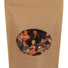 Natural Kraft - Stand Up Zipper Pouch - Window - 4-5/8 x 2 x 7-1/8"