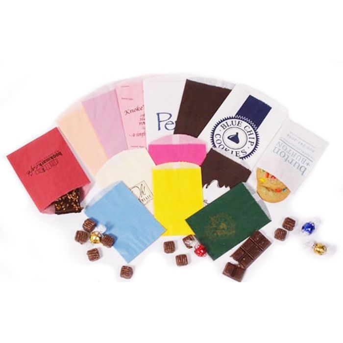 Glassine Lined Paper Cookie Bags