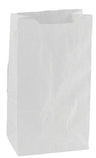 White - Pharmacy Bag - 3-1/2 x 2 x 10-1/4"