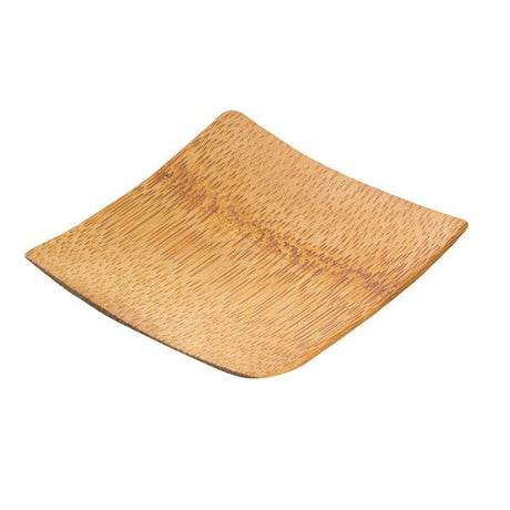 Bamboo Natural - KRABI - Bamboo Mini Square Dish - 2.4 x 2.4"