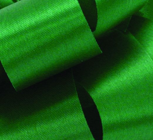 Holiday Green - Satin Acetate Ribbon - 1-1/2" x 100 Yards
