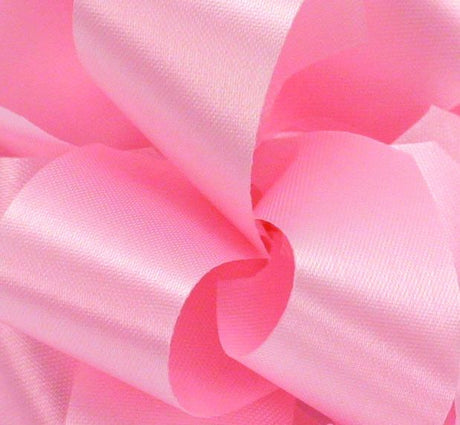 Pink - Satin Acetate Ribbon - 7/8" x 100 Yards