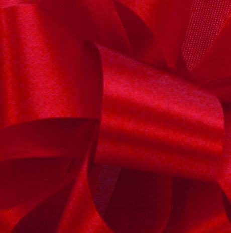 Red - Satin Acetate Ribbon - 7/8" x 100 Yards