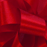 Red - Satin Acetate Ribbon - 1-1/2" x 100 Yards