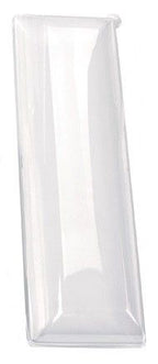 Chic White - Rectangular Sugarcane Plate - 3.54 (L) x 10.63" (W)