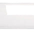 Chic White - Rectangular Sugarcane Platter - 15.35 (L) x 5.91" (W)