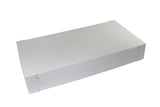 White - 2 Pc. Cake Box - 23 x 12 x 3-1/2"