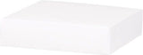 White Lid - Gift Box Lid - 6 x 6 x 1-1/2"