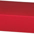 Red Lid - Gift Box Lid - 4 x 4 x 1-1/2"