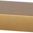 Gold Metallic Lid - Gift Box Lid - 10 x 10 x 2"