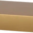 Gold Metallic Lid - Gift Box Lid - 10 x 10 x 2"