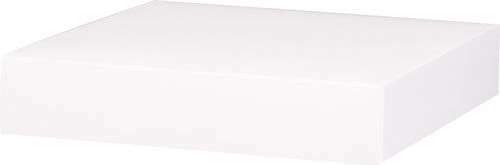 White Lid - Gift Box Lid - 10 x 10 x 2"