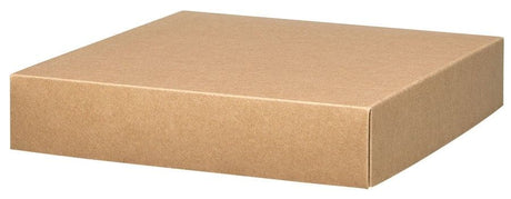 Kraft Lid - Gift Box Lid - 10 x 10 x 2"