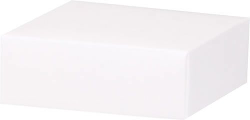 White Lid - Gift Box Lid - 4 x 4 x 1-1/2"