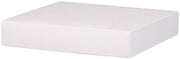 White Lid - Gift Box Lid - 8 x 8 x 1-1/2"