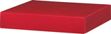 Red Lid - Gift Box Lid - 10 x 10 x 2"