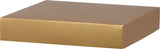 Gold Metallic Lid - Gift Box Lid - 8 x 8 x 1-1/2"