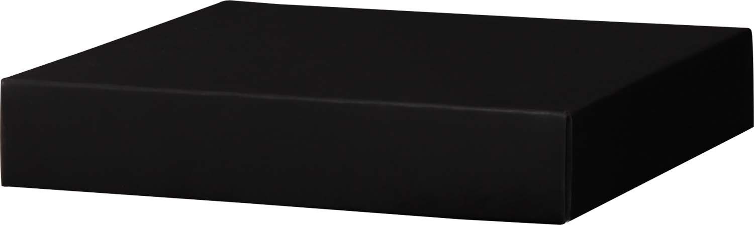 Black Lid - Gift Box Lid - 6 x 6 x 1-1/2"