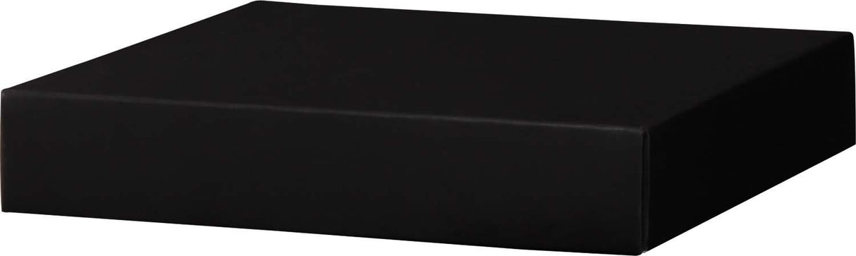 Black Lid - Gift Box Lid - 4 x 4 x 1-1/2"