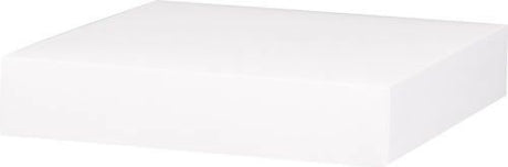 White Lid - Gift Box Lid - 10 x 10 x 2"