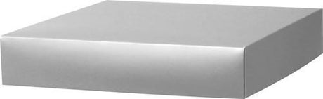 Silver Metallic Lid - Gift Box Lid - 10 x 10 x 2"