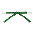 Emerald - Paper Raffia Bow with Twist Tie - 2-1/2" Width Bow - 4" Clear Twist Tie