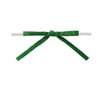 Emerald - Paper Raffia Bow with Twist Tie - 2-1/2" Width Bow - 4" Clear Twist Tie
