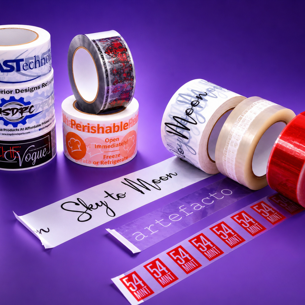 Custom-Printed Packing Tape | CPT1 (Made in USA)