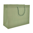 Matte Metallic Sage - Matte Euro Tote - 13 x 5 x 10"