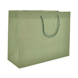 Matte Metallic Sage - Matte Euro Tote - 13 x 5 x 10"