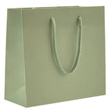 Matte Metallic Sage - Matte Euro Tote - 6-1/2 x 3-1/2 x 6-1/2"