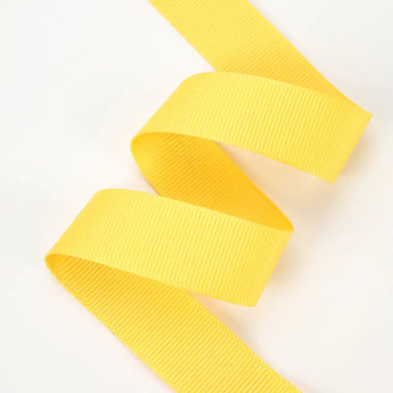 Textured Grosgrain Ribbon | Maize (650)