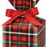 Christmas Plaid - Cinch Gift Boxes - 3-1/2 x 3-1/2 x 7"