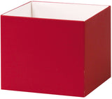 Red Base - Gift Box Base - 4 x 4 x 3-1/2"