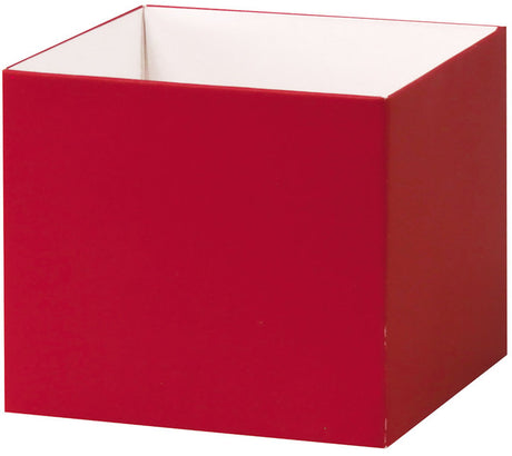 Red Base - Gift Box Base - 4 x 4 x 3-1/2"