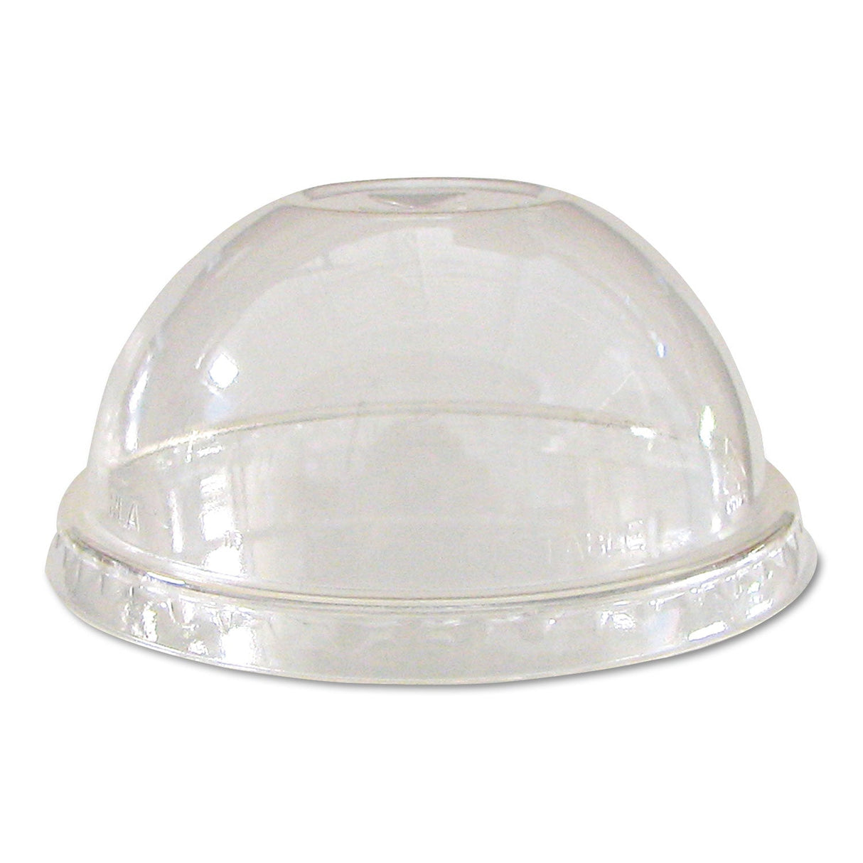 Eco-Products GreenStripe Renew and Comp Cold Cup Dome Lids, Fits 9 oz to 24 oz Cups, Clear, 100/Pack, 10 Packs/Carton